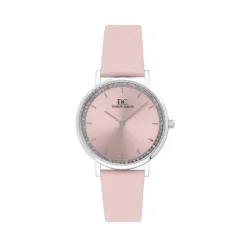 Damen Uhr Quarz Leder lila