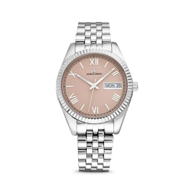 Damen Uhr Quarz Stahl