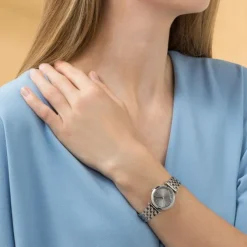 Damen Uhr Quarz Stahl