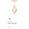 Damen Uhr Quarz Stahl bicolor ionenplattiert