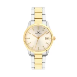 Damen Uhr Quarz Stahl bicolor