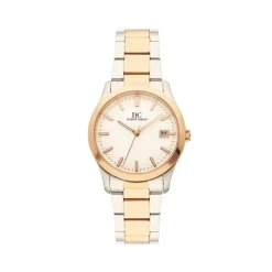 Damen Uhr Quarz Stahl bicolor ionenplattiert