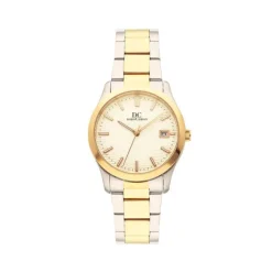 Damen Uhr Quarz Stahl bicolor ionenplattiert