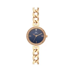 Damen Uhr Quarz Stahl ros&eacute;gold ionenplattiert