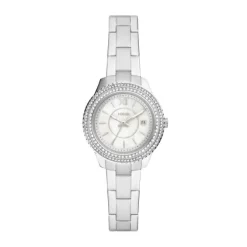 Damen Uhr "STELLA" Quarz Stahl