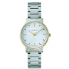 Damen Uhr "STOCKHOLM" Quarz Titan tlw. gold