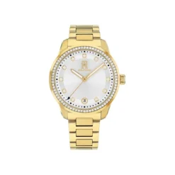 Damen Uhr "TH85 CRYSTALS-SPORT" Quarz Stahl
