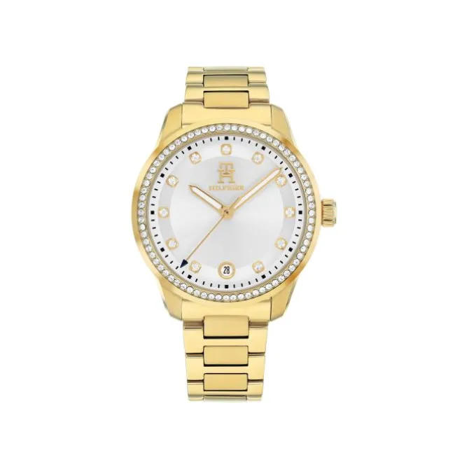 Damen Uhr "TH85 CRYSTALS-SPORT" Quarz Stahl