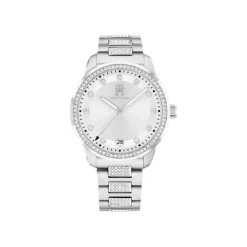 Damen Uhr "TH85 CRYSTALS-SPORT" Quarz Stahl