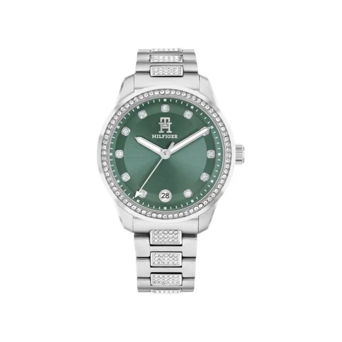 Damen Uhr "TH85 CRYSTALS-SPORT" Quarz Stahl