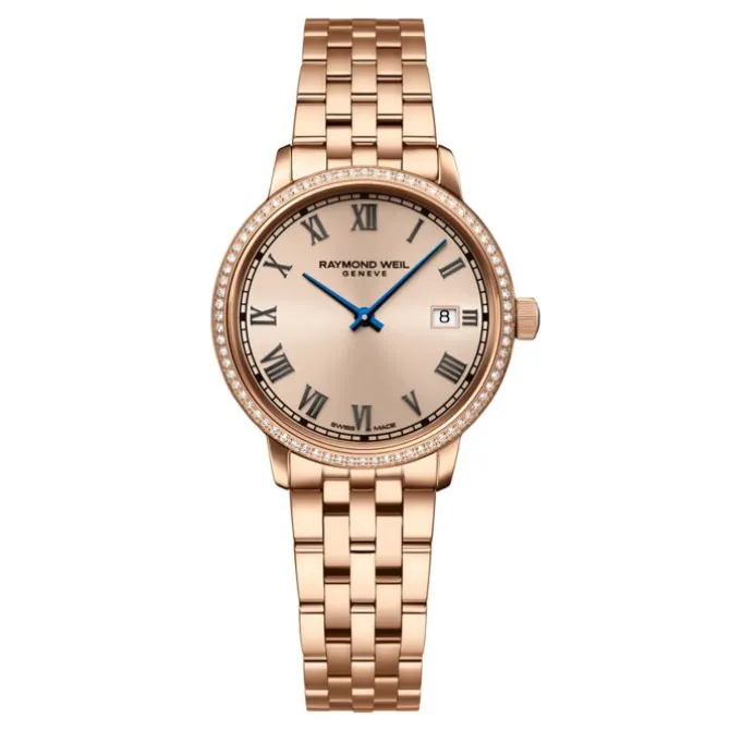 Damen Uhr "TOCCATA" Quarz Stahl rosé