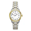 Damen Uhr "VEGA" Quarz Stahl tlw. gold