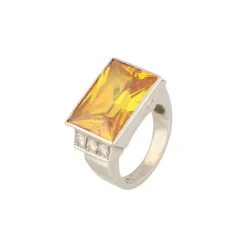 Damenring Wei&szlig;gold 585 - Gr. 57 - Privatbesitz
