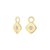 Diamant Anh&auml;nger f&uuml;r Creolen Gold 585