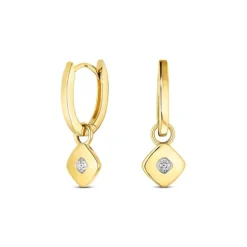 Diamant Anh&auml;nger f&uuml;r Creolen Gold 585