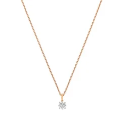Diamant Anh&auml;nger Ros&eacute;gold 585 