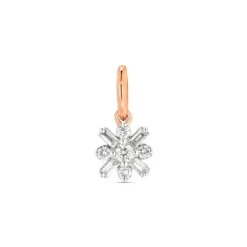 Diamant Anh&auml;nger Ros&eacute;gold 585 