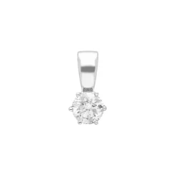 Diamant Anh&auml;nger Wei&szlig;gold 585 Brillant 1,00 ct.