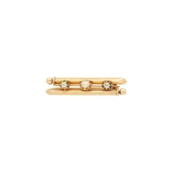 Diamant Brosche Gold 580 - Privatbesitz