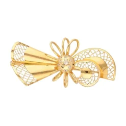 Diamant Brosche Gold 750 - Privatbesitz