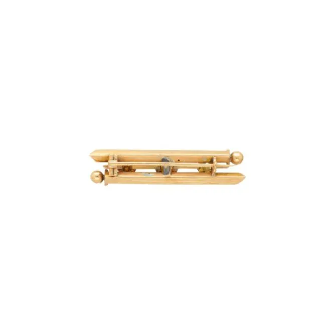 Diamant Brosche Gold 580 - Privatbesitz