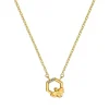 Diamant Collier "Biene" Gold 585