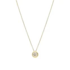 Diamant Collier Gold 585 Brillant ca. 0,50ct.