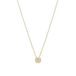 Diamant Collier Gold 585 Brillant ca. 0,33ct.