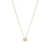 Diamant Collier Gold 585 Brillant ca. 0,25ct.