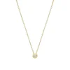 Diamant Collier Gold 585 Brillant ca. 0,15 ct.