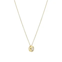 Diamant Collier Gold 585 Brillant ca. 0,50ct.