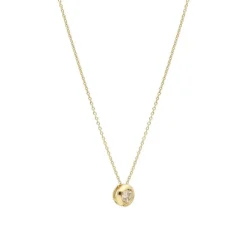 Diamant Collier Gold 585 Brillant ca. 0,25ct.