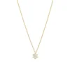 Diamant Collier "miracle star" Gold 585 bicolor Brillant 0,10 ct.