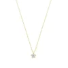 Diamant Collier "Stern" Gold 585