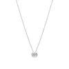 Diamant Collier Wei&szlig;gold 585 Brillant 0,25 ct.