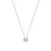Diamant Collier Wei&szlig;gold 585 Brillant 0,50 ct.