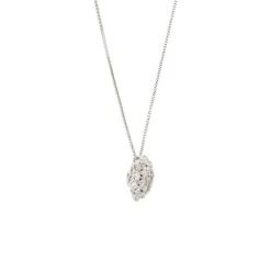 Diamant Collier Wei&szlig;gold 750 Brillanten 1,03 ct.