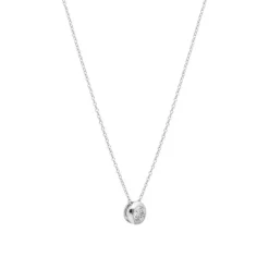 Diamant Collier Wei&szlig;gold 585 Brillant 0,25 ct.