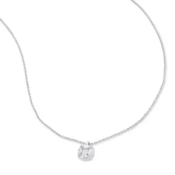 Diamant Collier Wei&szlig;gold 585