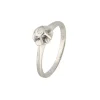 Diamant Damenring Wei&szlig;gold 750 - Gr. 49 - Privatbesitz