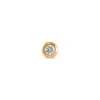 Diamant Einzelstecker Ros&eacute;gold 585 Brillant 0,05 ct.