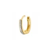 Diamant Klappcreolen Gold 585