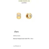 Diamant Klappcreolen Gold 750