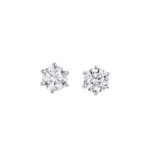 Diamant Ohrstecker Brillanten 0,32 ct. Weißgold 585