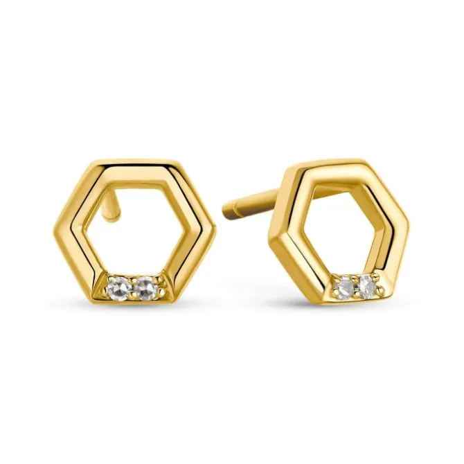 Diamant Ohrstecker Gold 585
