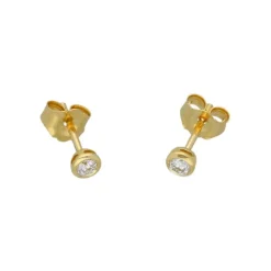 Diamant Ohrstecker Gold 585 Brillanten 0,10 ct.