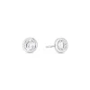 Diamant Ohrstecker Wei&szlig;gold 585 Brillanten 0,16 ct.