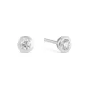 Diamant Ohrstecker Wei&szlig;gold 585 Brillanten 0,25ct.