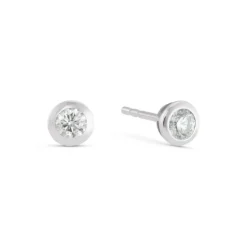 Diamant Ohrstecker Wei&szlig;gold 585 Brillanten 0,25ct.