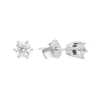 Diamant Ohrstecker Wei&szlig;gold 585 Brillanten 0,50 ct.